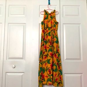 Maxi floral dress